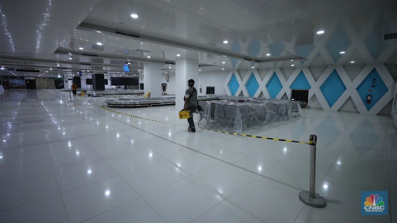 Bandara Halim Perdanakusuma. (CNBC Indonesia/Tri Susilo)