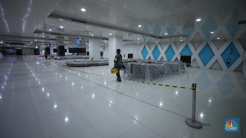 Bandara Halim Perdanakusuma. (CNBC Indonesia/Tri Susilo)