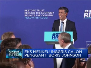 Eks Menkeu Inggris Calon Pengganti Boris Johnson