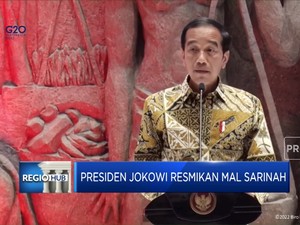 Presiden Jokowi Resmikan Mal Sarinah