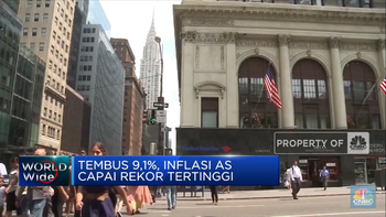 Tembus 9,1%, Inflasi AS 'Meledak' Ke Rekor Tertinggi