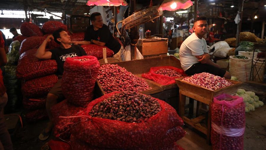 Bawang Merah (CNBC Indonesia/Tri Susilo)