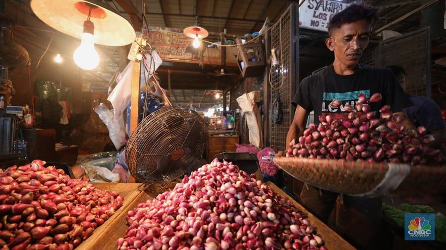 Bawang Merah (CNBC Indonesia/Tri Susilo)
