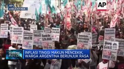 Inflasi Tinggi Makin Mencekik, Warga Argentina Berunjuk Rasa