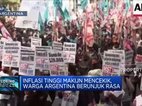 Inflasi Tinggi Makin Mencekik, Warga Argentina Berunjuk Rasa