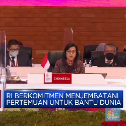 Keras! Sri Mulyani Ajak Negara G20 Bantu Dunia