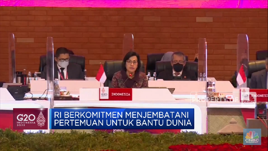 Keras! Sri Mulyani Ajak Negara G20 Bantu Dunia