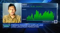 Neraca Dagang RI Surplus Lagi, IHSG Lanjutkan Penguatan