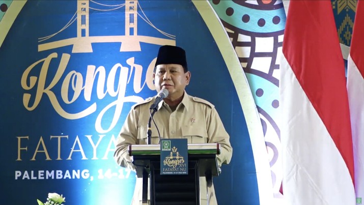 Prabowo di Pembukaan Kongres XVI Fatayat NU