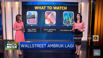 Watch to Watch: Wall Street Ambruk & Surplus Neraca Dagang RI
