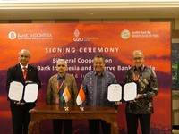 BI & Bank Sentral India Teken MoU Keuangan, Begini Isinya!
