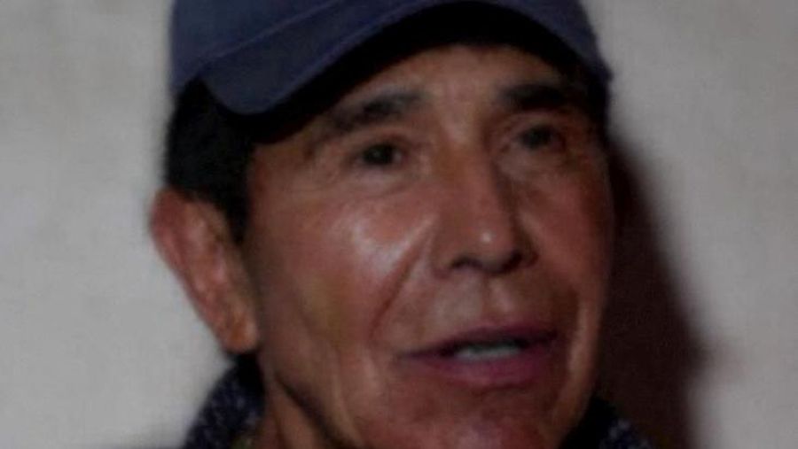 Rafael Caro Quintero, setelah ditahan, di negara bagian Sinaloa, Meksiko. (via REUTERS/MEXICAN NAVY)
