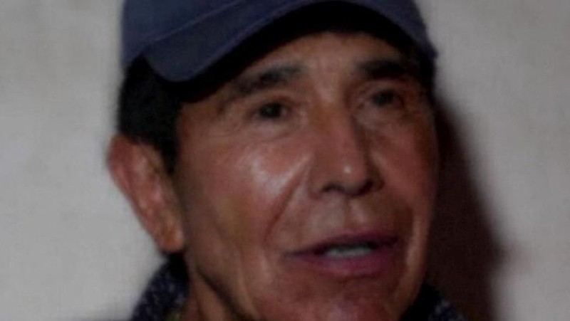Rafael Caro Quintero, setelah ditahan, di negara bagian Sinaloa, Meksiko. (via REUTERS/MEXICAN NAVY)