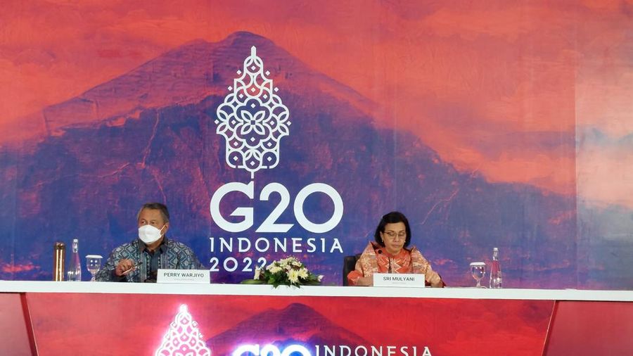 Konferensi Pers: 3rd Finance Ministers and Central Bank Governors (FMCBG) Meeting (Tangkapan layar)