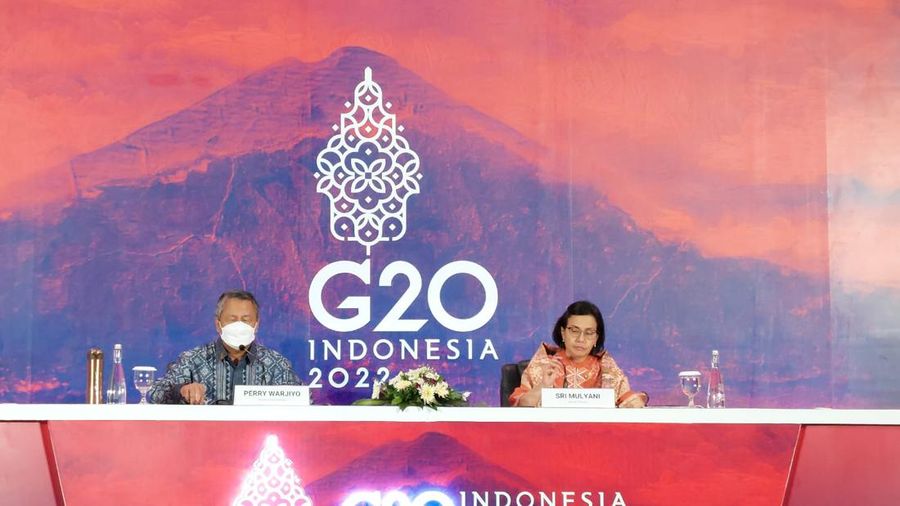 Konferensi Pers: 3rd Finance Ministers and Central Bank Governors (FMCBG) Meeting (Tangkapan layar)