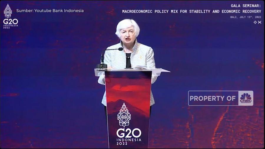 Simak Penjeasan Yellen Bagi Negara Terlilit Hutang