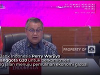 Bos BI Ajak Anggota G20 Dukung Pemulihan Ekonomi Global