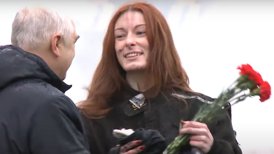 Model baju anti bom Rusia, Viktoria Kolesnikova