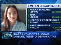 Demand Anjlok & Ancaman Resesi, Harga Komoditas Logam Ambles