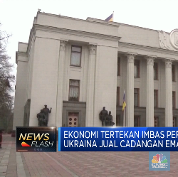 Gara-Gara Perang, Ukraina Cairkan Cadangan Emas