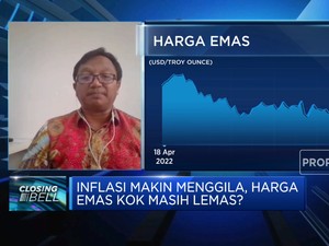 Harga Emas Lemas Kala Inflasi Menggila, Ini Sebabnya!
