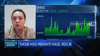 Kebijakan BI Dinanti, IHSG Sesi 1 Bergerak Stagnan