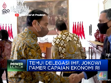Temui Delegasi IMF, Jokowi 'Pede' Ekonomi RI Aman dari Resesi