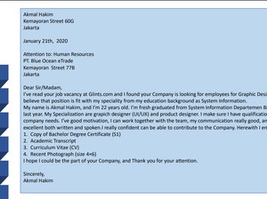 5 Contoh Application Letter Bahasa Inggris Singkat yang Benar dan Artinya