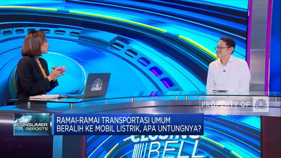 Efisiensi Opex Hingga 40%, Bos Taxi Percepat Adopsi Mobil Listrik (CNBC Indonesia TV)