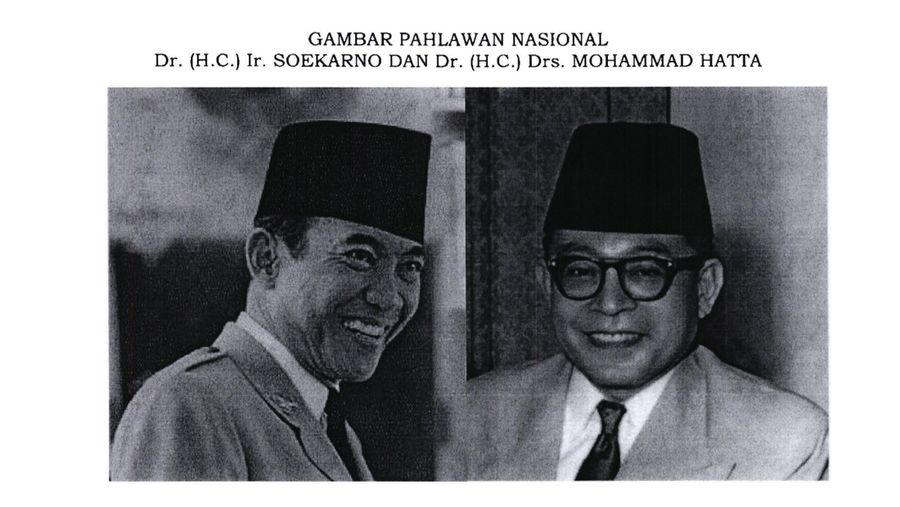 Gambar Pahlawan Nasional (Tangkapan layar)