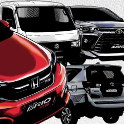 Avanza dan Brio Tersingkir Lagi, Mobil Ini Sah Jadi Raja Jalanan RI