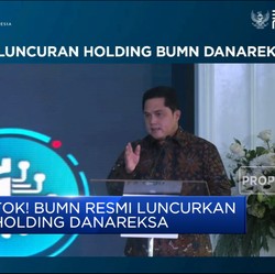 Tok! BUMN Resmi Luncurkan Holding Danareksa