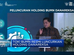 Tok! BUMN Resmi Luncurkan Holding Danareksa