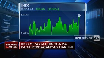 IHSG Menguat Hingga 2%, Rupiah Masih Lesu