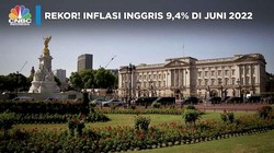 Video: Inflasi Inggris Pecah Rekor Lagi! 9,4% di Juni 2022