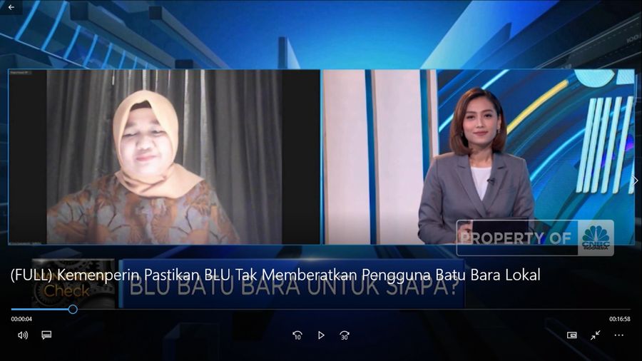 Kemenperin Pastikan BLU Tak Memberatkan Pengguna Batu Bara Lokal(CNBC Indonesia TV)