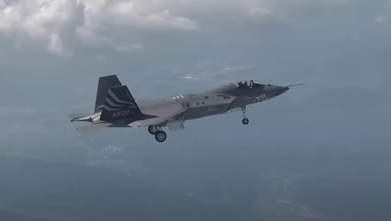 Upacara pelepasan pesawat tempur Korea KF-21 Boramae. (Tangkapan Layar Youtube KTV국민방송) Upacara pelepasan pesawat tempur Korea KF-21 Boramae. (Tangkapan Layar Youtube KTV국민방송)