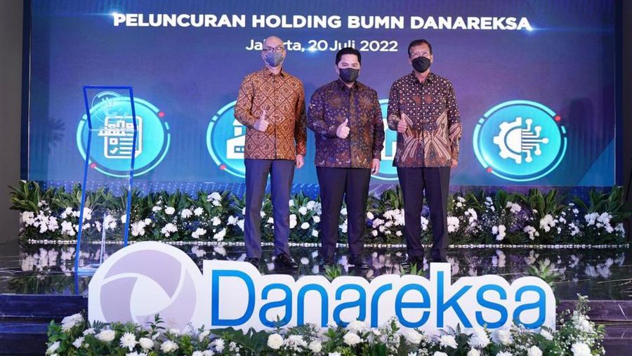 Peluncuran holding BUMN Danareksa (Dok: BUMN)