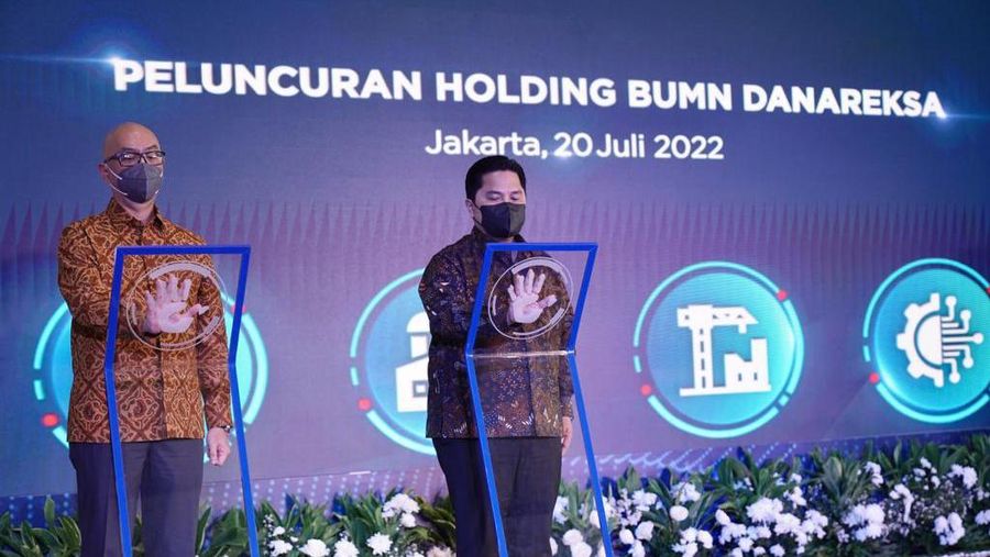 Peluncuran holding BUMN Danareksa (Dok: BUMN)