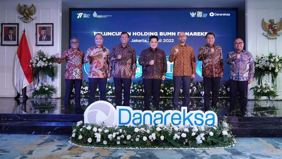 Peluncuran holding BUMN Danareksa (Dok: BUMN)