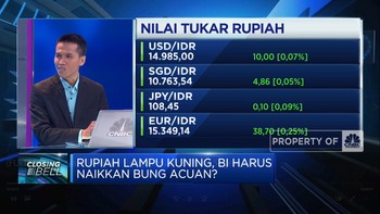 Rupiah Kian Tertekan, Bunga Acuan BI Perlu Segera Naik?