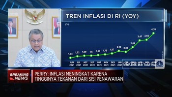 BI Proyeksi Inflasi RI 2022 Bakal Melejit Sampai 4,6%