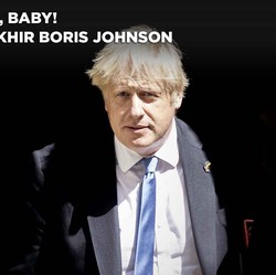 Hasta La Vista, Baby! Ini Pesan Terakhir Boris Johnson