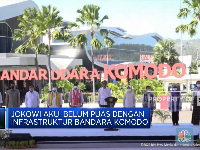 Jokowi Resmikan Bandara Komodo, Akui Belum Puas
