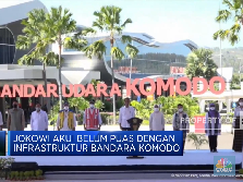 Jokowi Resmikan Bandara Komodo, Akui Belum Puas