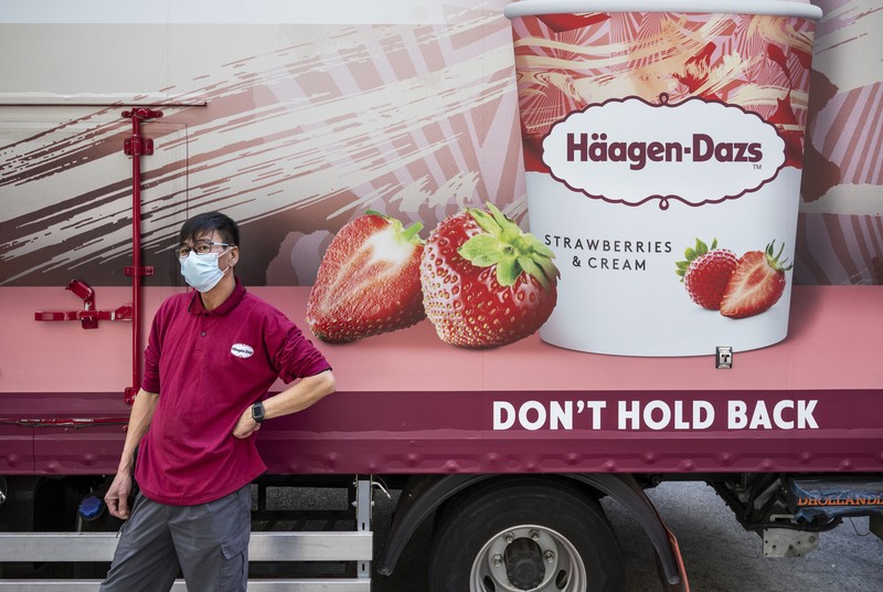 Pabrik es krim Haagen-Dazs dari General Mills di Arras, Prancis. (Getty Images/Sylvain Lefevre) Pabrik es krim Haagen-Dazs dari General Mills di Arras, Prancis. (Getty Images/Sylvain Lefevre)