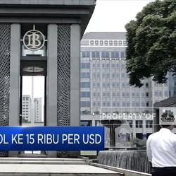 Rupiah Jebol, Tembus Rp 15 Ribu Per Dollar AS