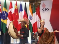 Petikan Sasando Getarkan Dunia di Acara DEWG G20 Labuan Bajo