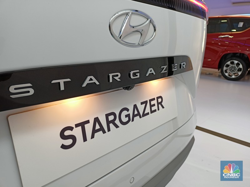 Hyundai resmi memperkenalkan Stargazer sebagai MPV terbarunya di Hyundai Driving Experience di SCBD Sudirman, Jumat (22/7/22). (CNBC Indonesia/Ferry Sandi) Hyundai resmi memperkenalkan Stargazer sebagai MPV terbarunya di Hyundai Driving Experience di SCBD Sudirman, Jumat (22/7/22). (CNBC Indonesia/Ferry Sandi)