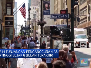 Banyak PHK, Klaim Pengangguran AS Melejit